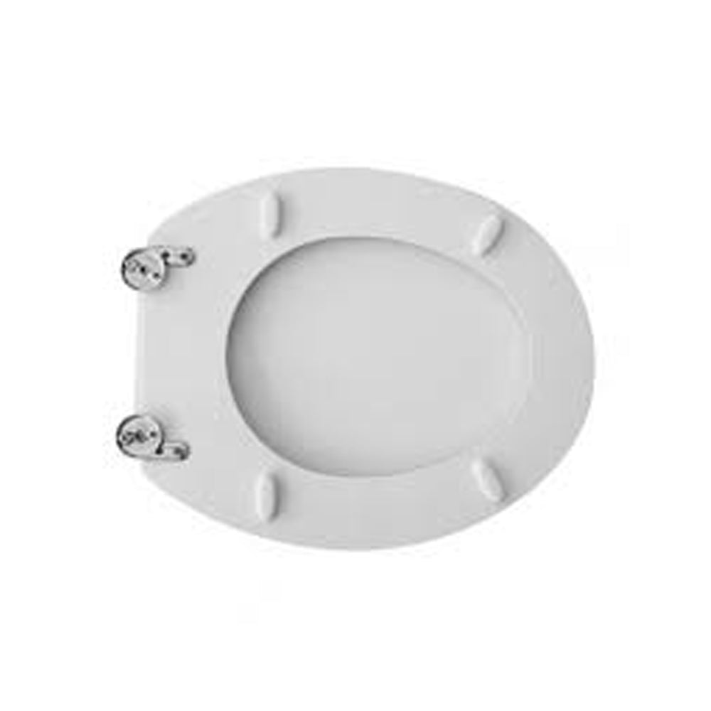 Sedile colato c 52 bianco - chiusura normale — Sapal Copriwater