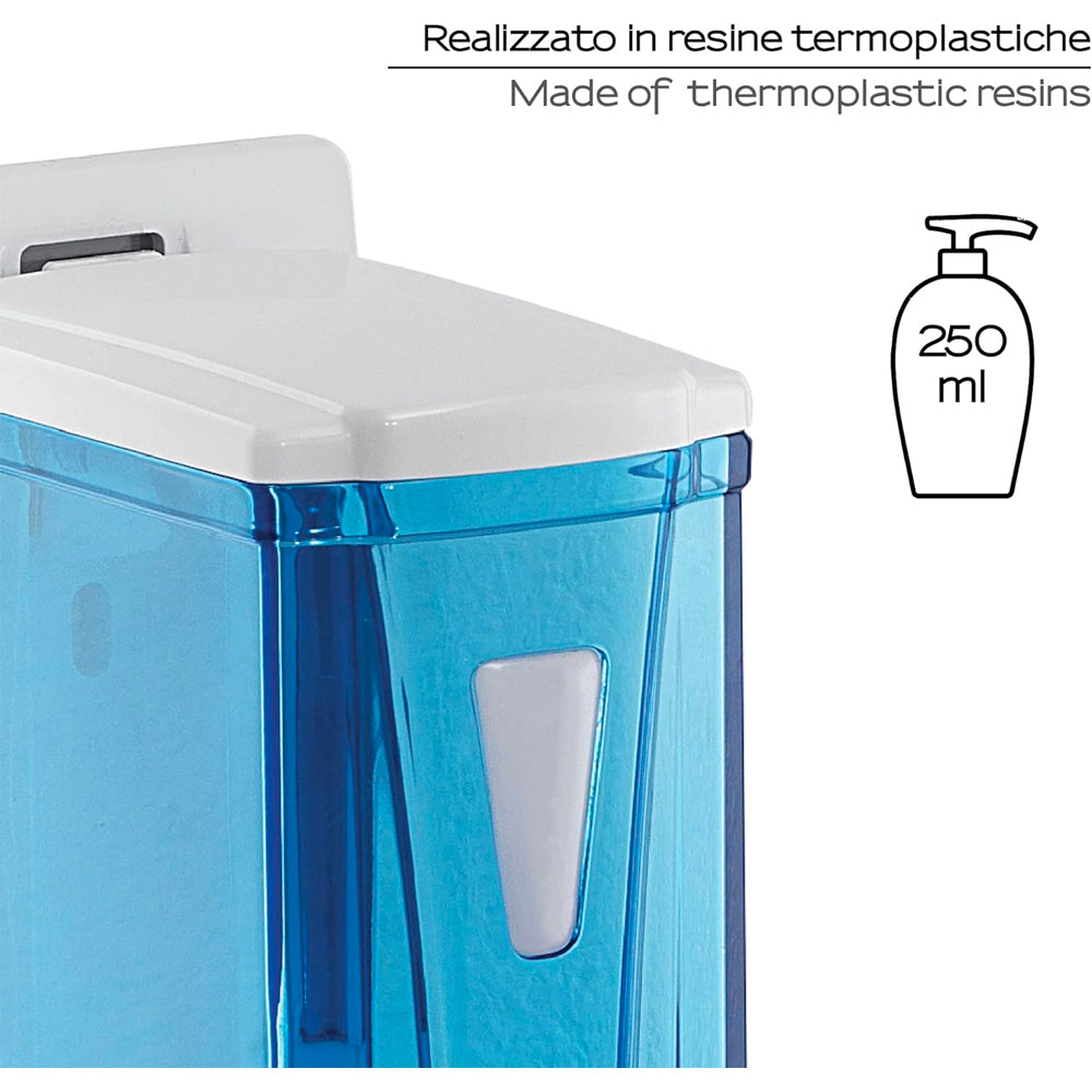 Distributore sapone liquido Marlin 300 ml - cromo — GEDY
