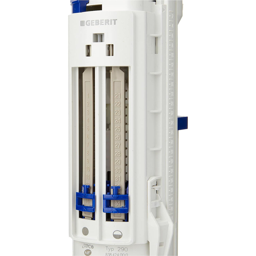 Batteria di scarico per cassette in ceramica tipo 290 doppio scarico — Geberit