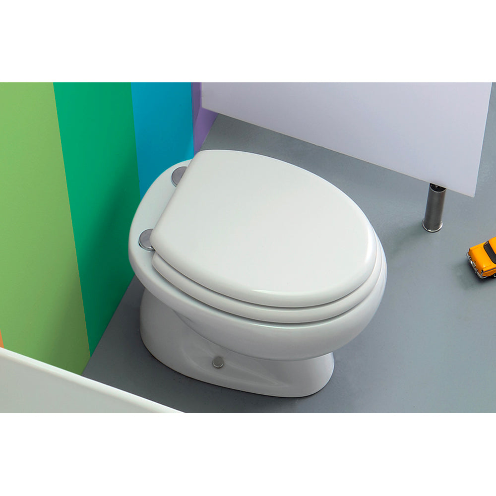 Sedile colato per vaso infanzia bianco — Sapal Copriwater