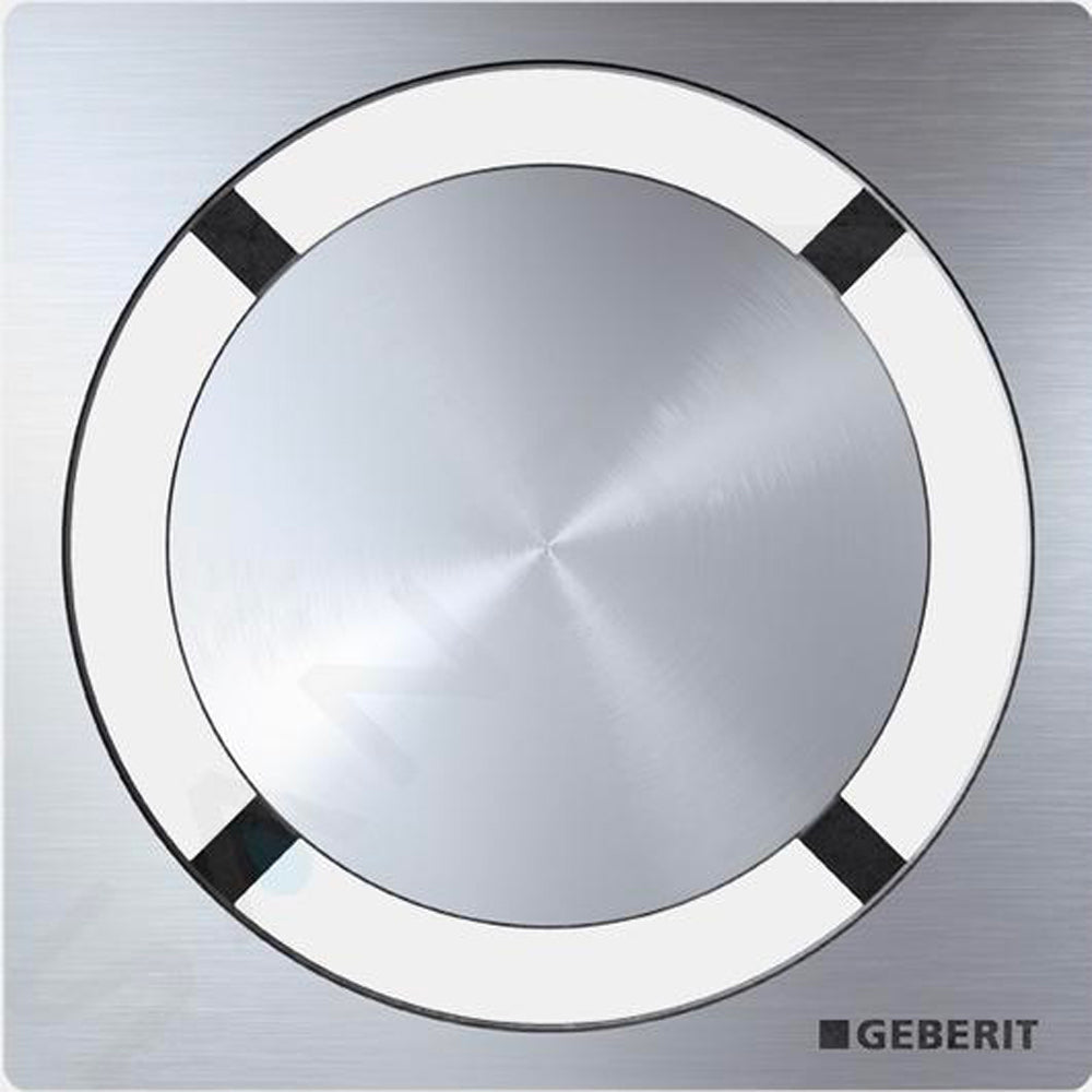 Griglia INOX per sifone doccia design 8x8 cm - rotondo — Geberit