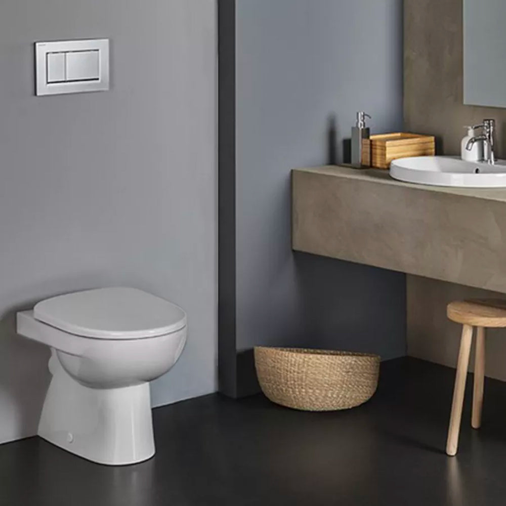 Sedile termoindurente selnova 3 bianco - chiusura normale — SEBA