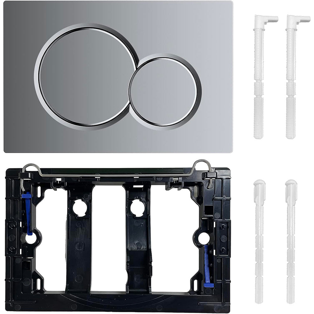 Placca di comando sigma 01" cromata — Geberit