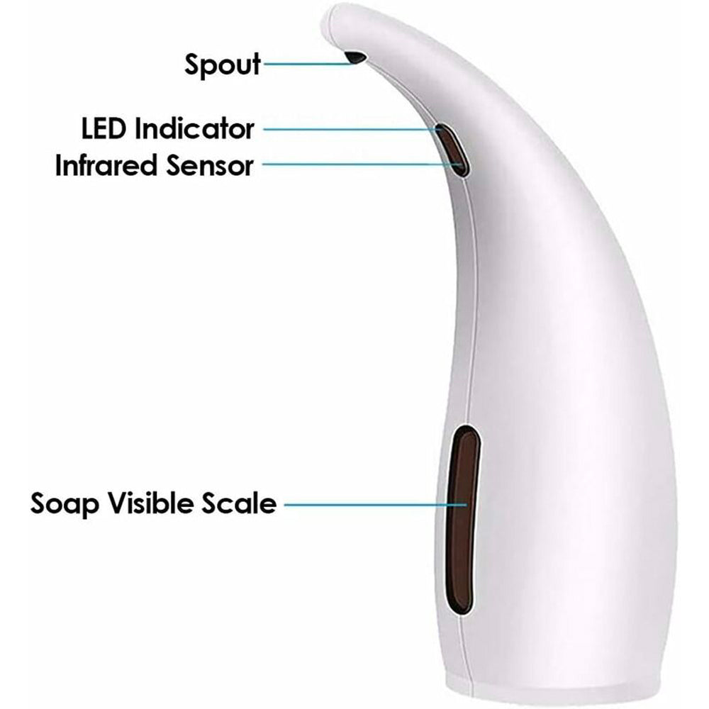 Dosatore sapone liquido con sensore da appoggio 250 ml — Cardinale Professional