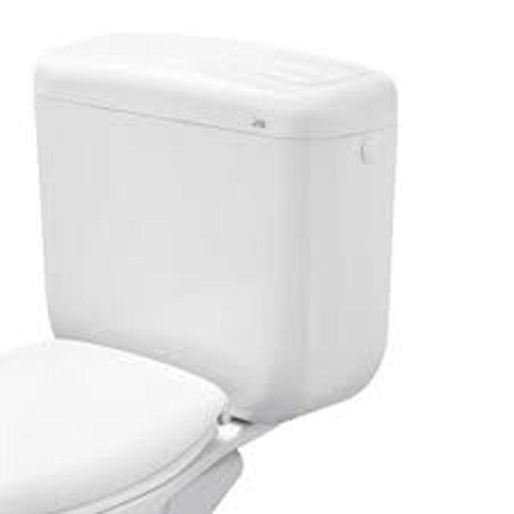Cassetta di scarico a zaino concept MONOBLOC" doppio tasto bianca — CR