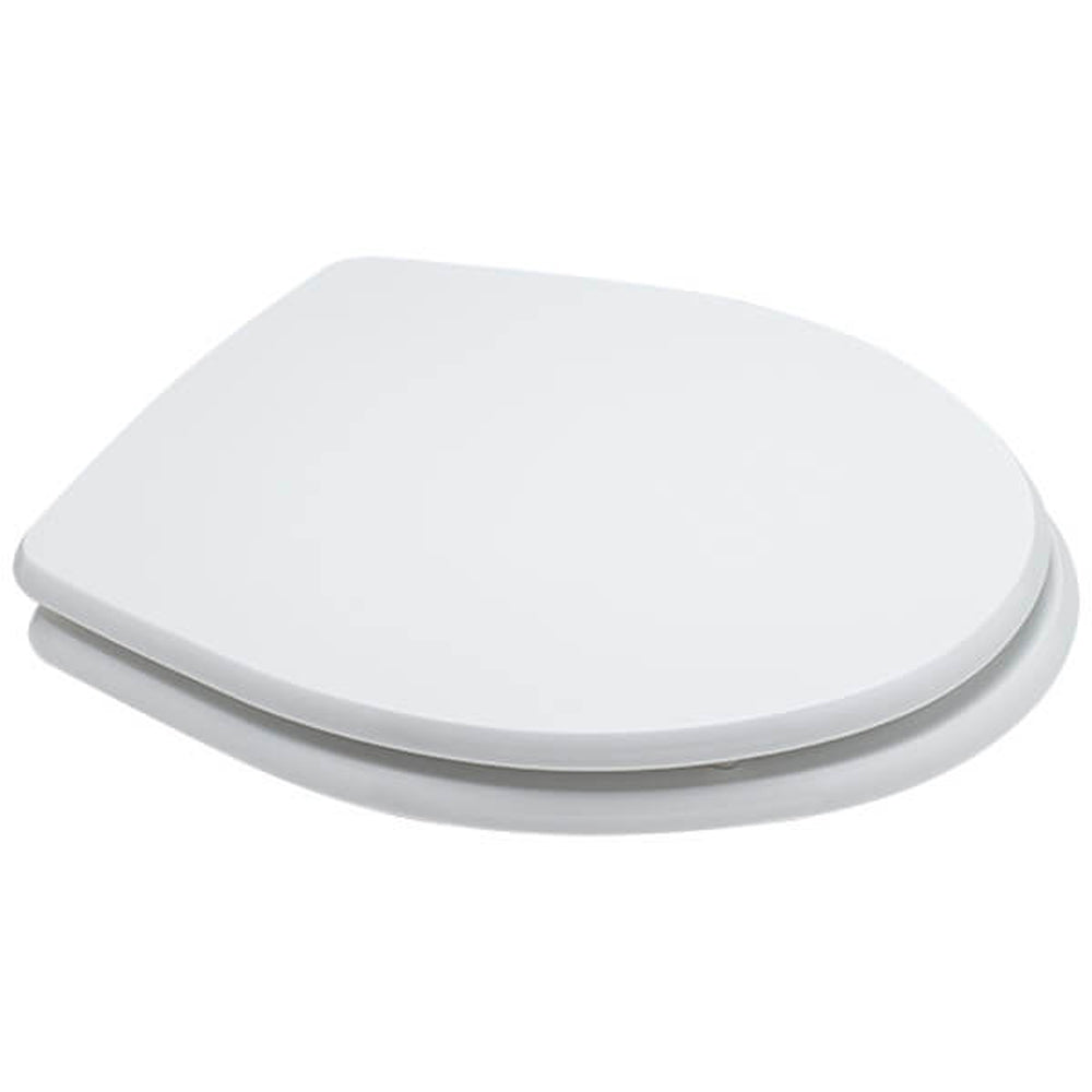 Sedile WC colibri MDF laccato bianco - chiusura normale — GEDY