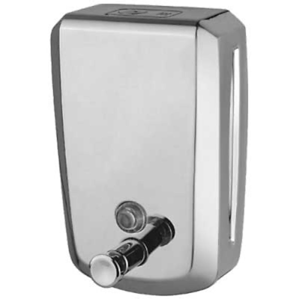 Dosatore sapone liquido Lux acciaio satinato 800 ml — Cardinale Professional