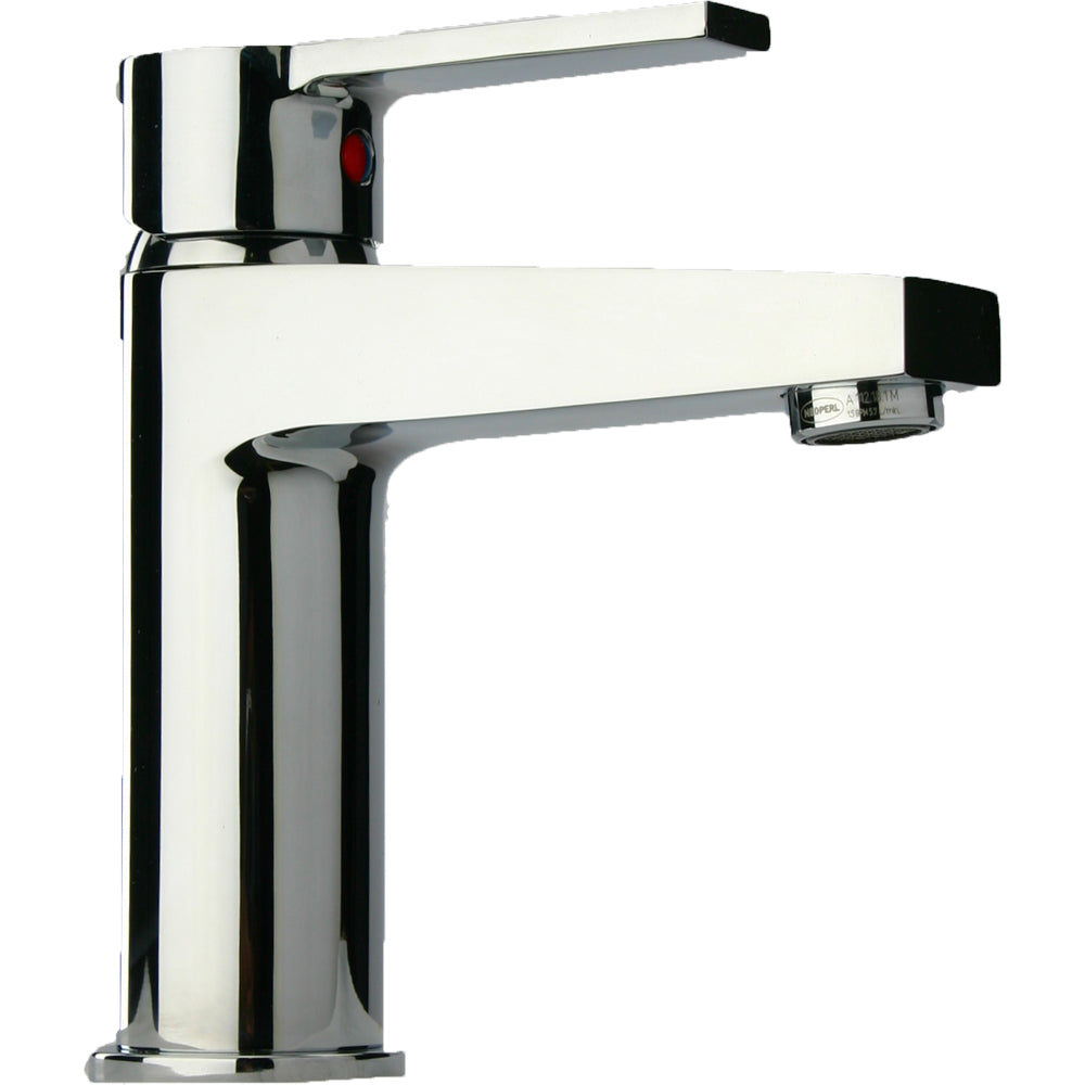 Miscelatore lavabo le MANS" con sistema energy saving cromo + piletta 1"1/4 — Paini