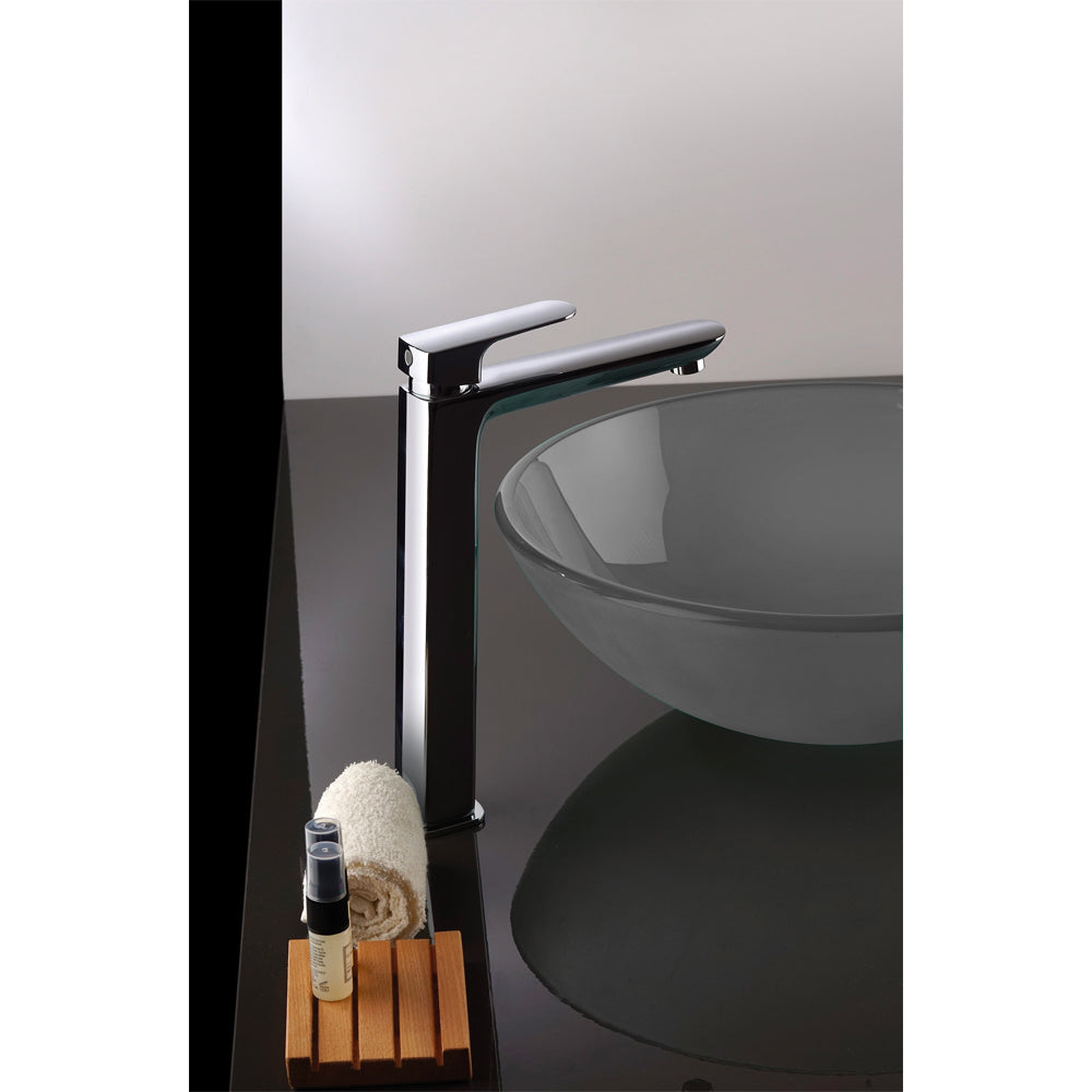 Miscelatore lavabo alto Nove nero opaco — Paini