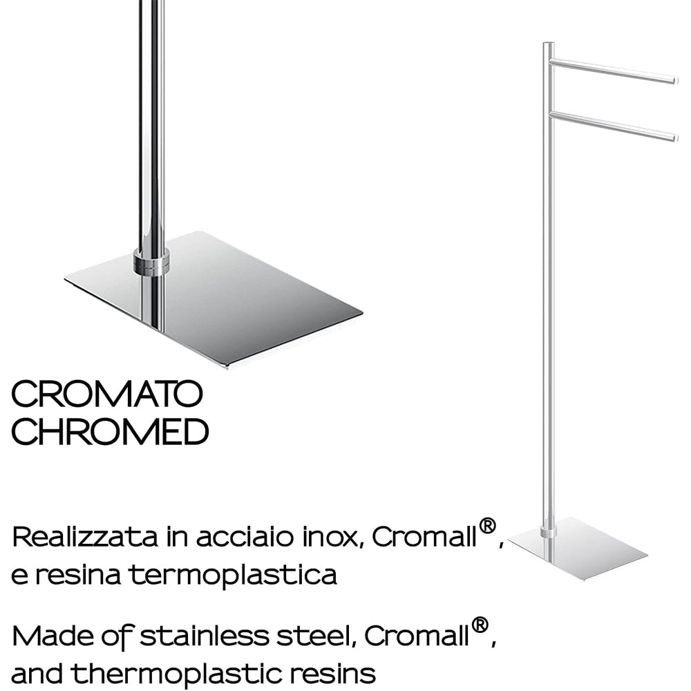 Piantana portasalviette Trilly cromo — GEDY