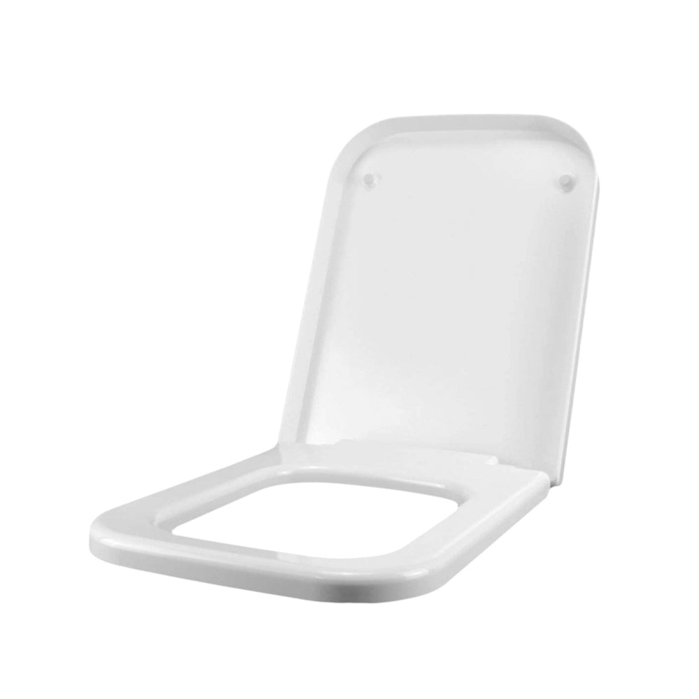 Sedile MDF poliesterato traccia bianco - chiusura normale — SEBA