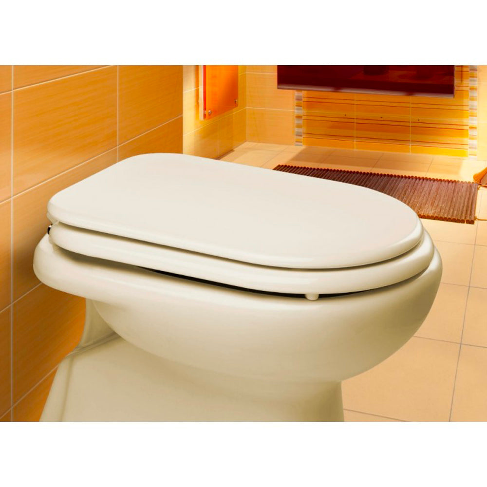 Sedile colato sintesi bianco — Sapal Copriwater