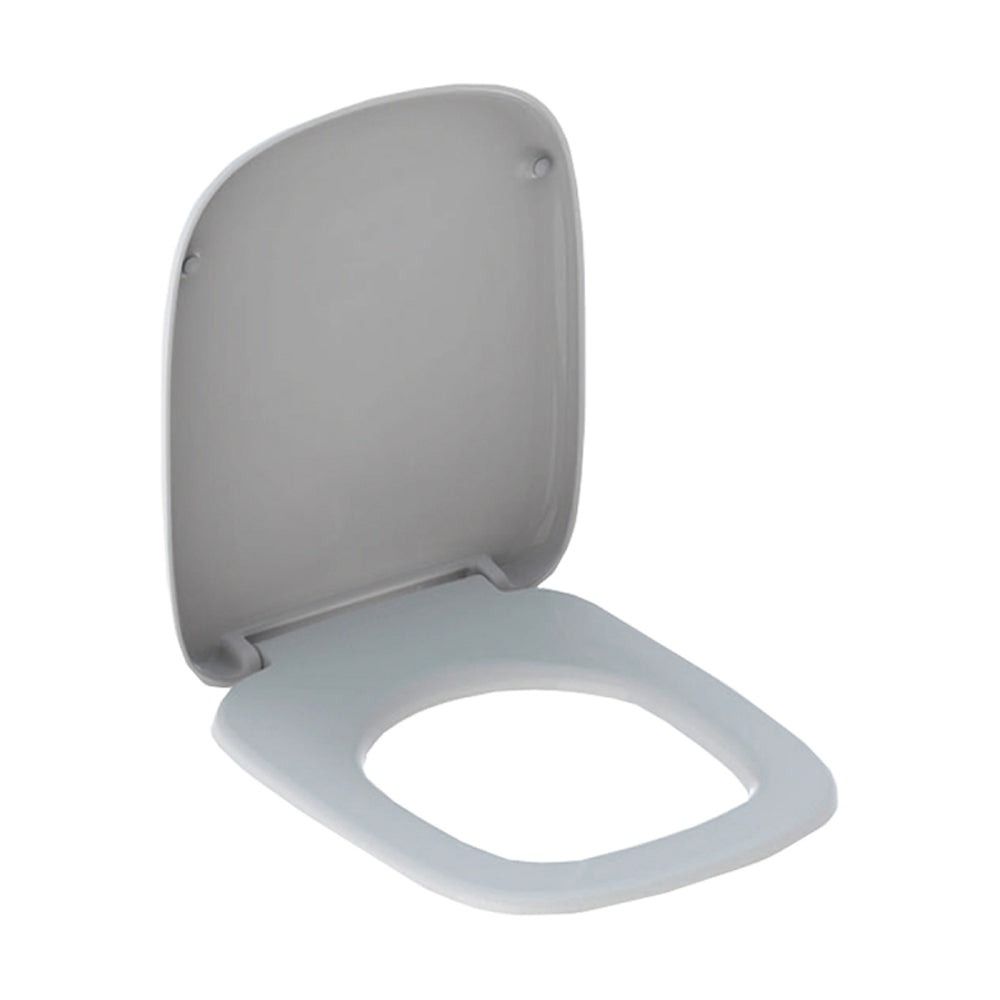 Sedile termoindurente fantasia 2 bianco - chiusura normale — SEBA