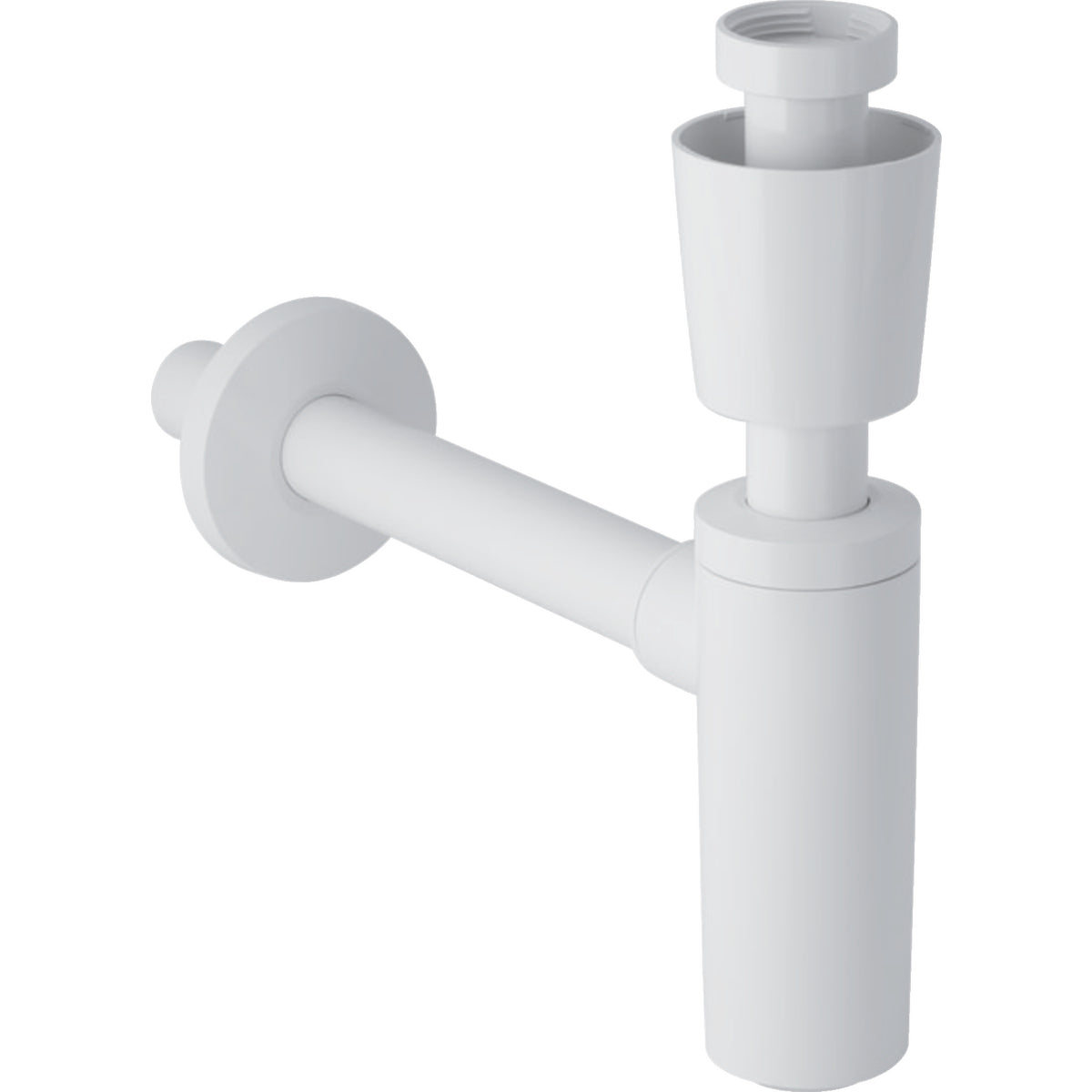 Sifone a bottiglia per lavabo bianco - Ø40 x 1"1/4 — Geberit