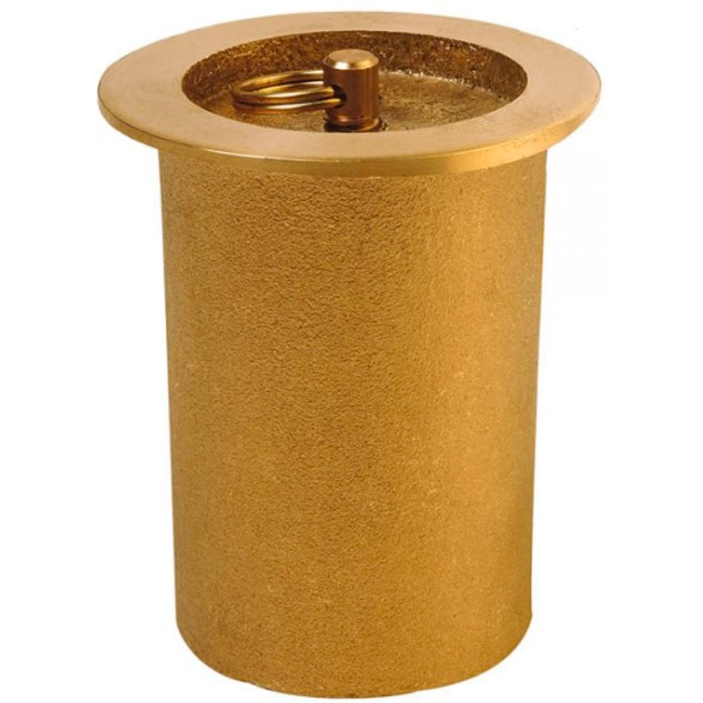 Piletta doccia modello catania in ottone giallo mm 35 - h. 60 mm