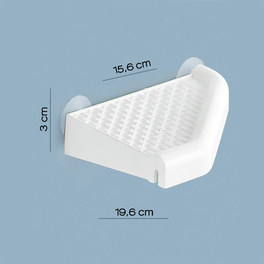 Portasapone angolare GEDY junior serie 8000" bianco