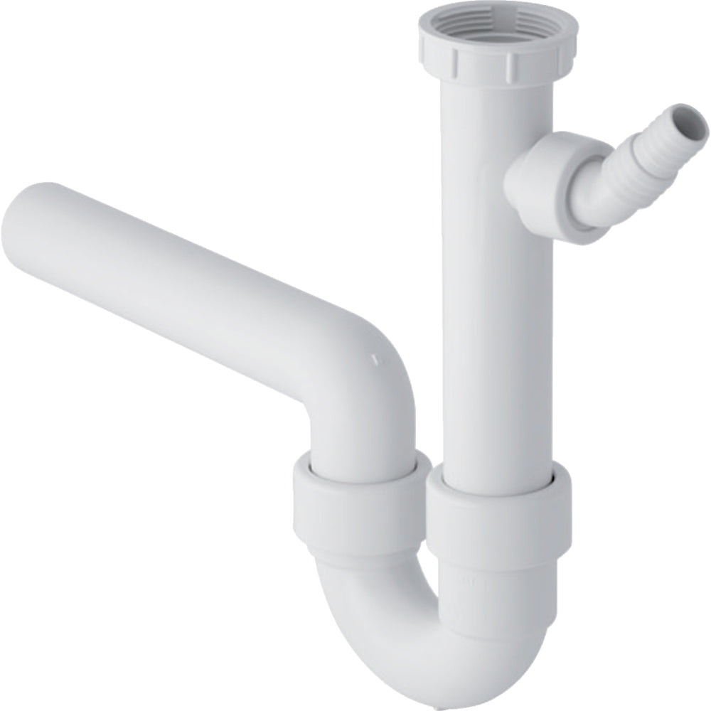 Sifone per lavello a 1 via con attacco lavastoviglie 1"1/2 x Ø40 mm — Geberit