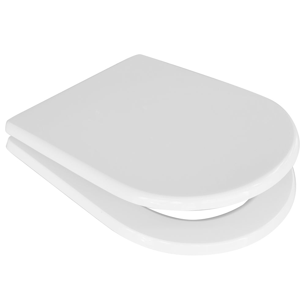 Sedile colato nuvola bianco — Sapal Copriwater