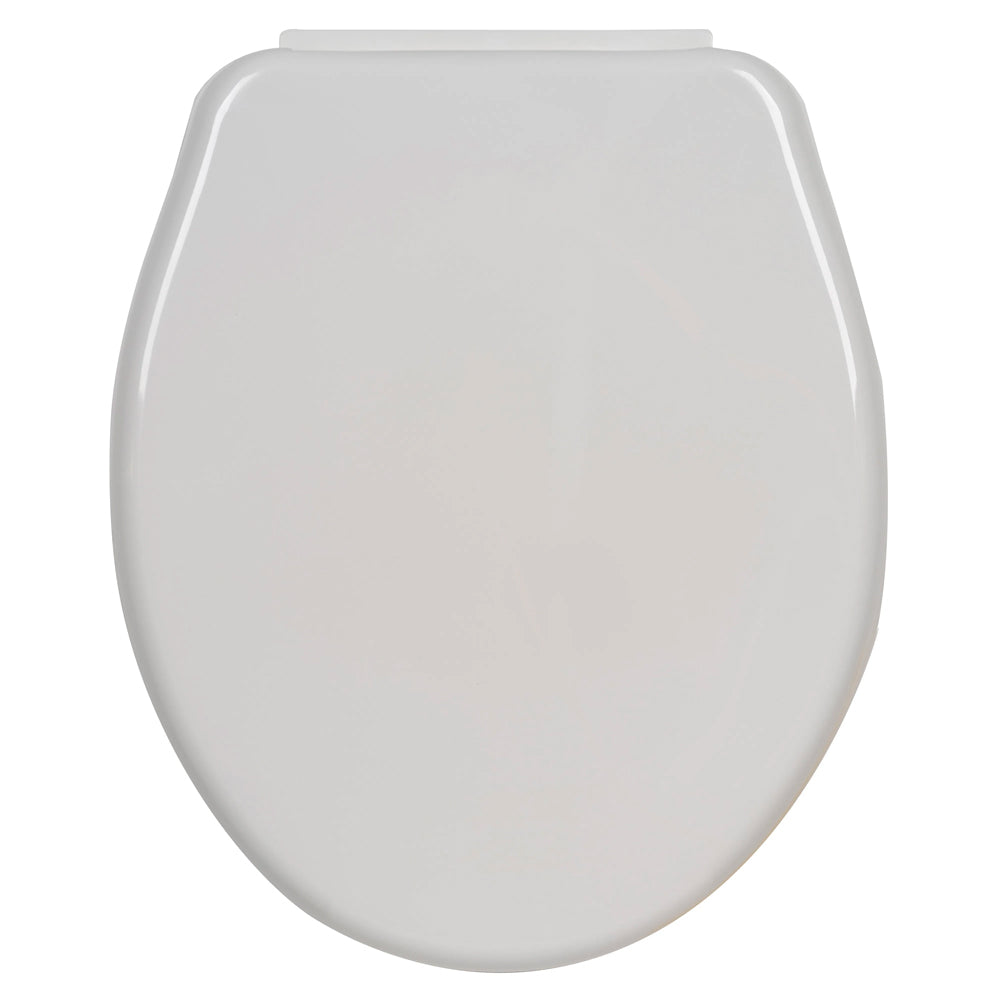 Sedile MDF poliesterato brio bianco - chiusura normale — SEBA