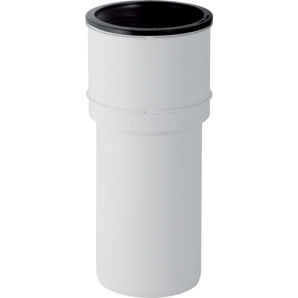 Raccordo diritto per scarico WC silent-pp bianco - Ø110 mm — Geberit