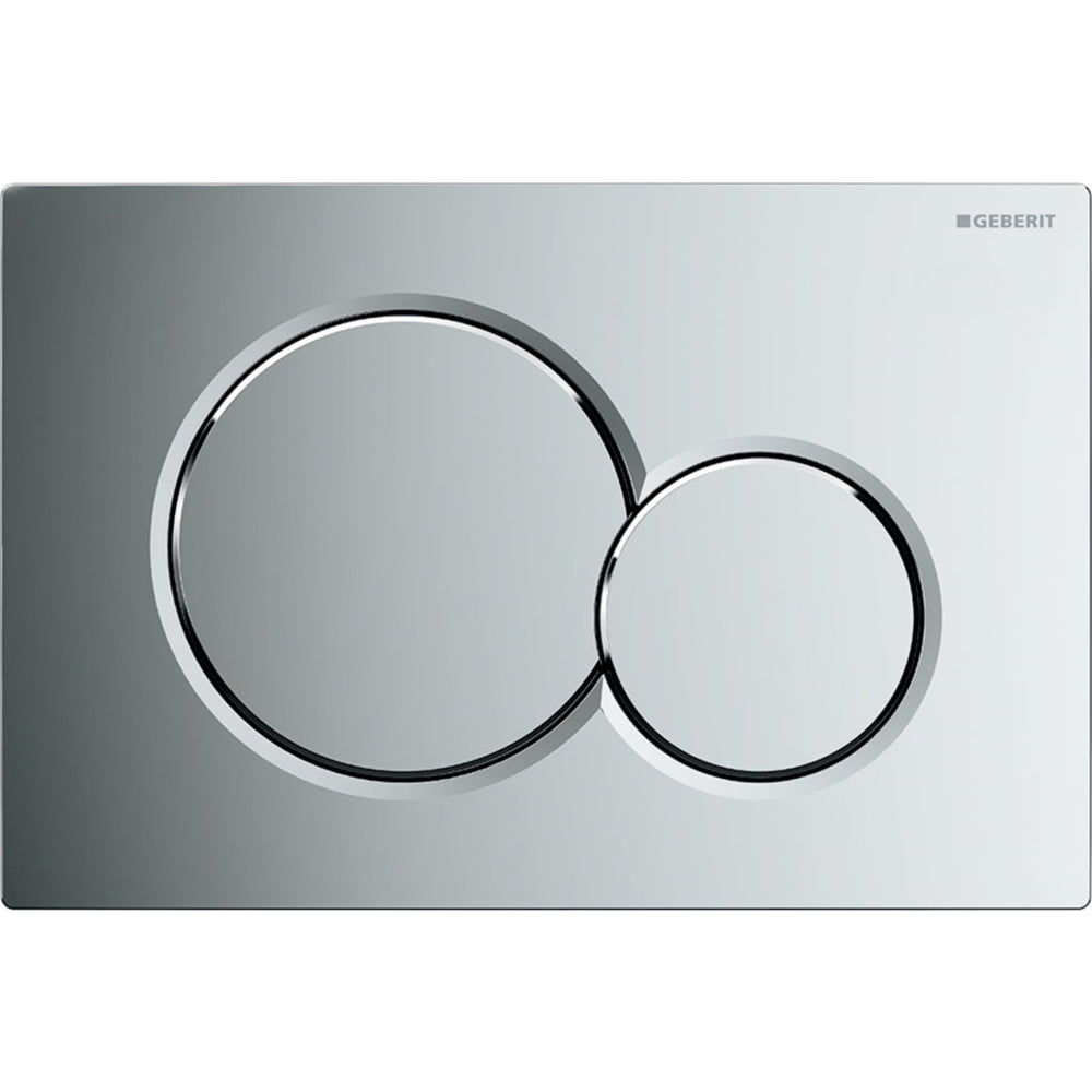 Placca di comando sigma 01" cromata — Geberit