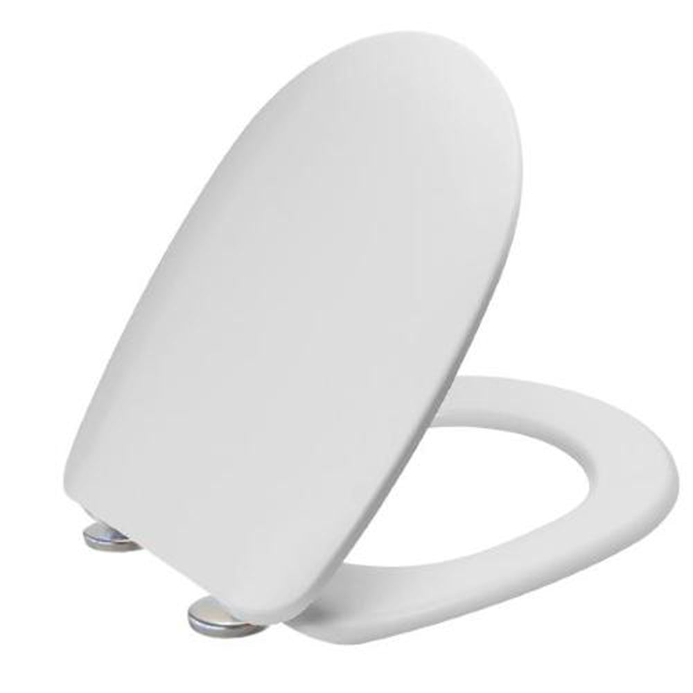 Sedile colato pratica bianco - chiusura normale — Sapal Copriwater
