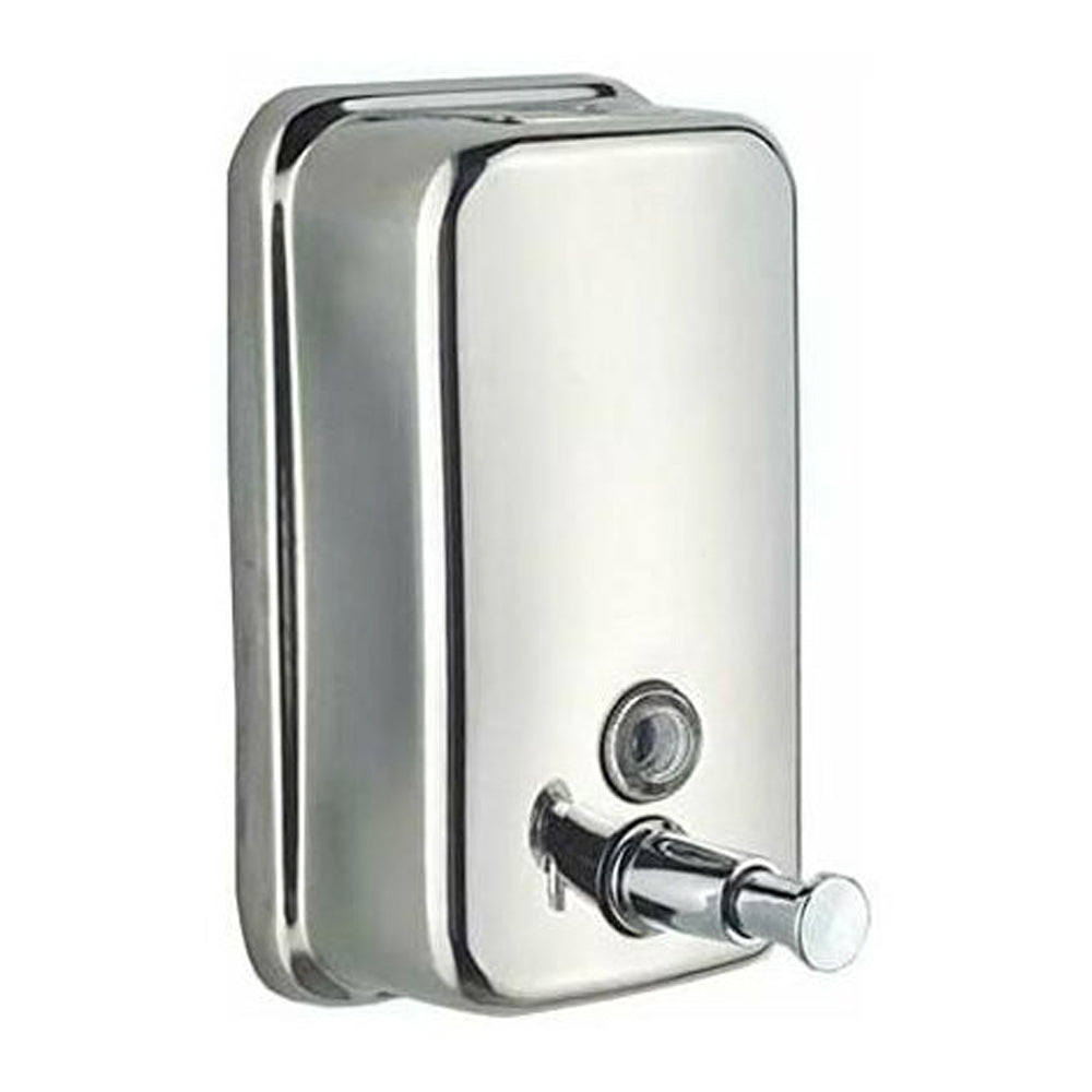 Dosatore sapone liquido Lux acciaio satinato 800 ml — Cardinale Professional
