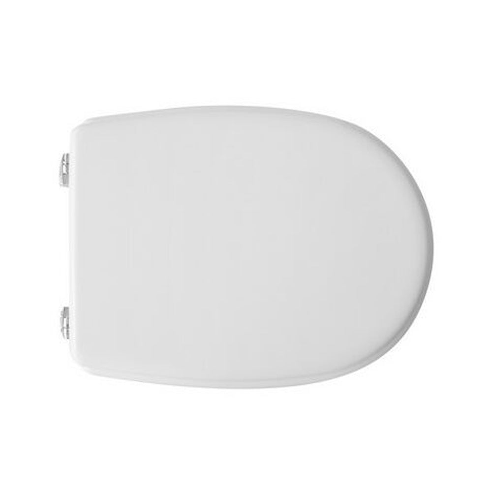 Sedile MDF poliesterato aretusa bianco - chiusura normale — SEBA