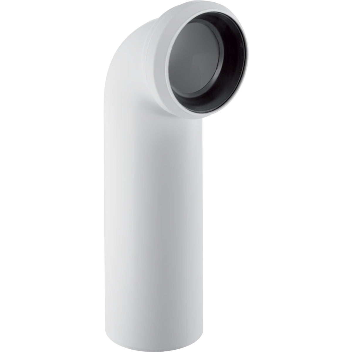 Curva a 90° per vaso con scarico a parete bianco - Ø110 mm — Geberit