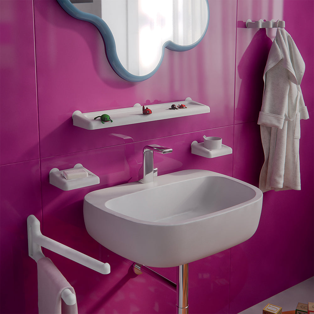 Portaspazzolini junior serie 8000" bianco — GEDY