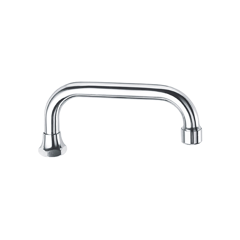 Canna a U universale per miscelatore lavello con attacco superiore Ø 18x250 mm