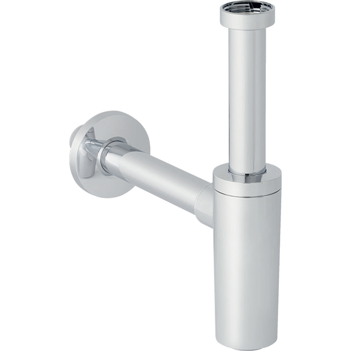 Sifone a bottiglia per lavabo cromo lucido - Ø40 x 1"1/4 — Geberit