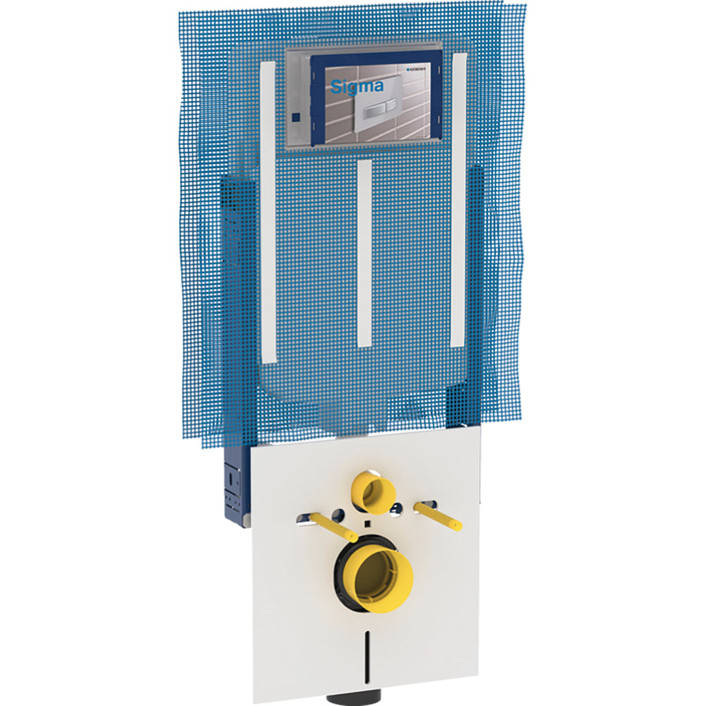 Cassetta di scarico a incasso combifix sigma 8" WC sospesi 109 cm — Geberit