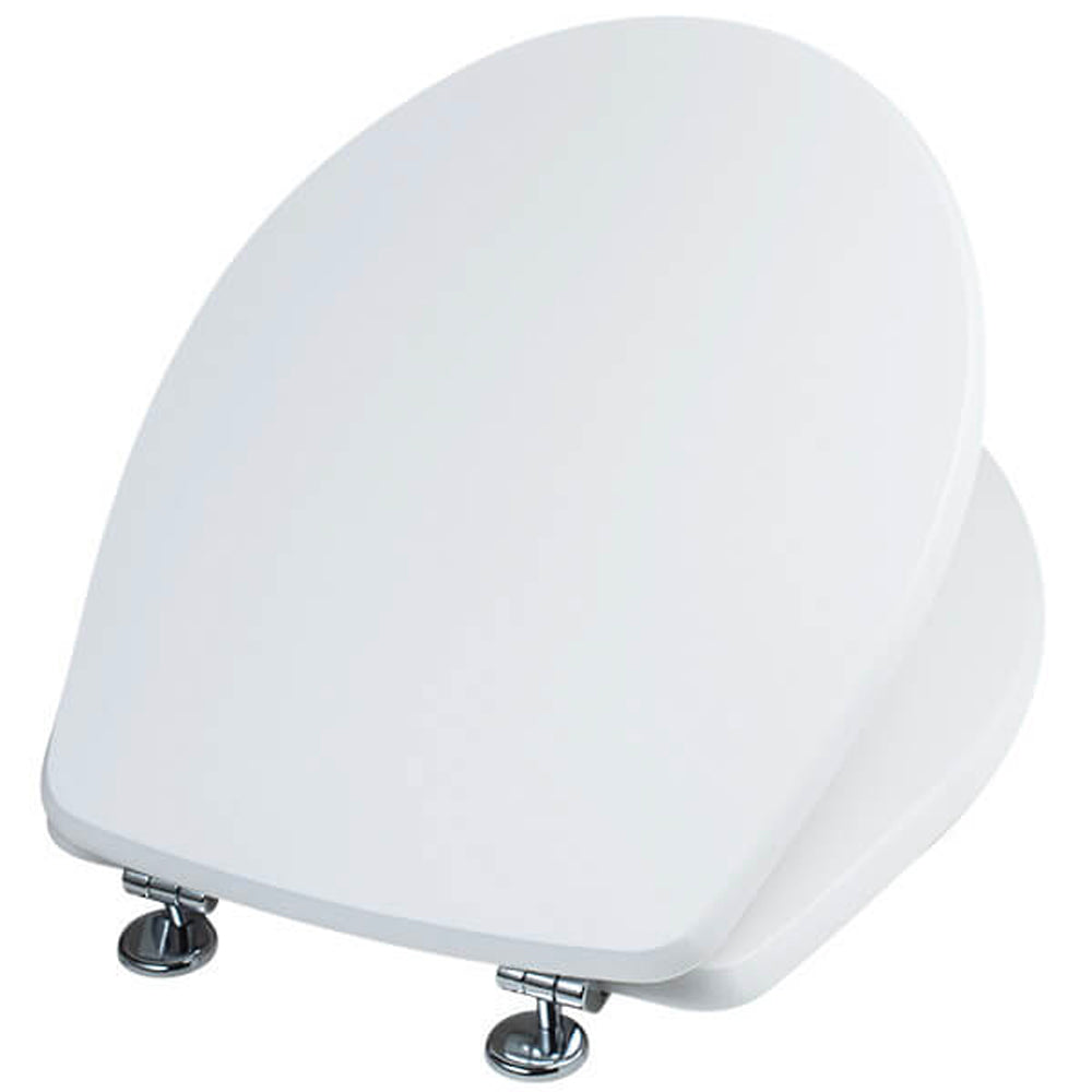 Sedile MDF laccato colibri 2 bianco - chiusura normale — Savini Due