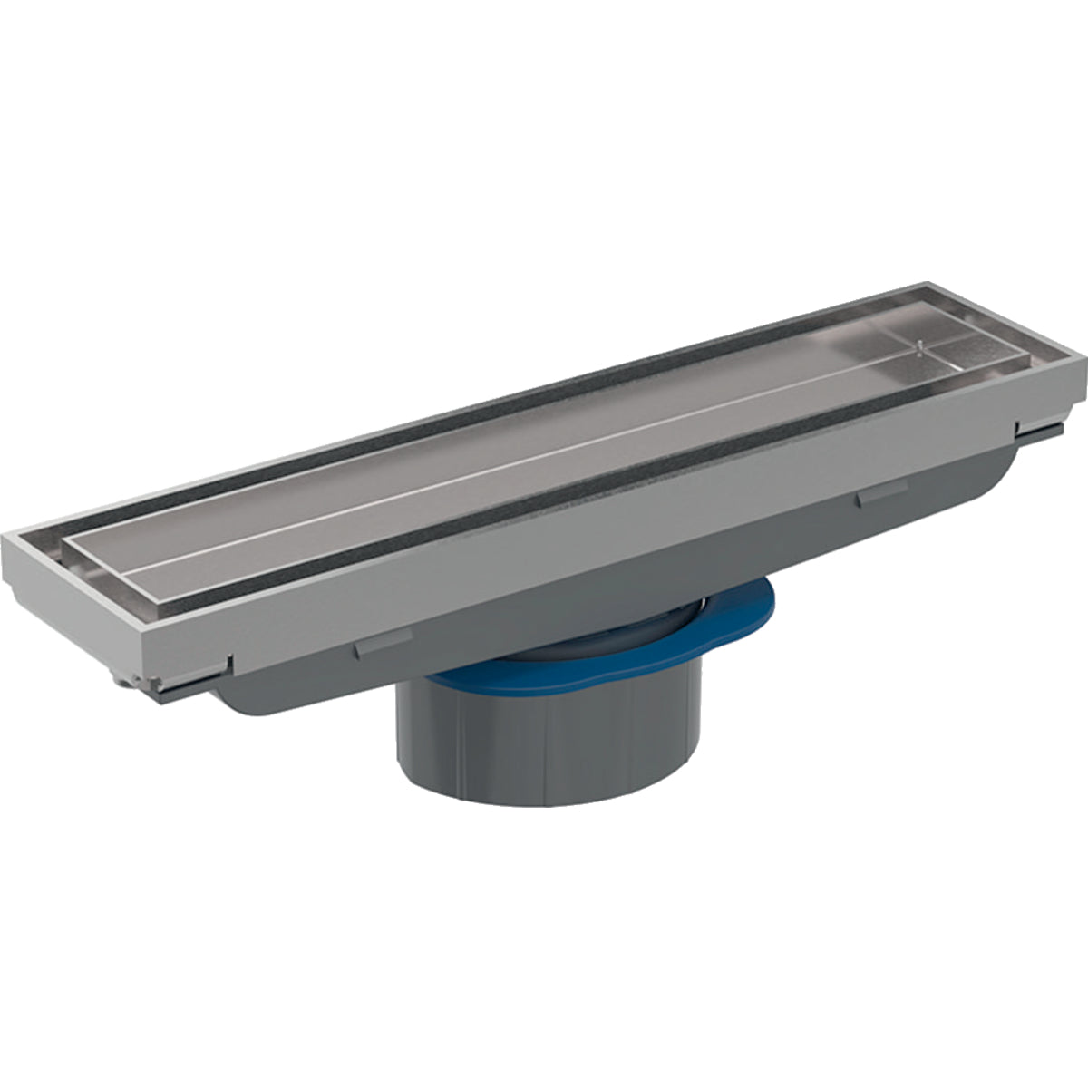 Canalina doccia cleanline PIASTRELLABILE" personalizzabile / acciaio INOX spazzolato — Geberit