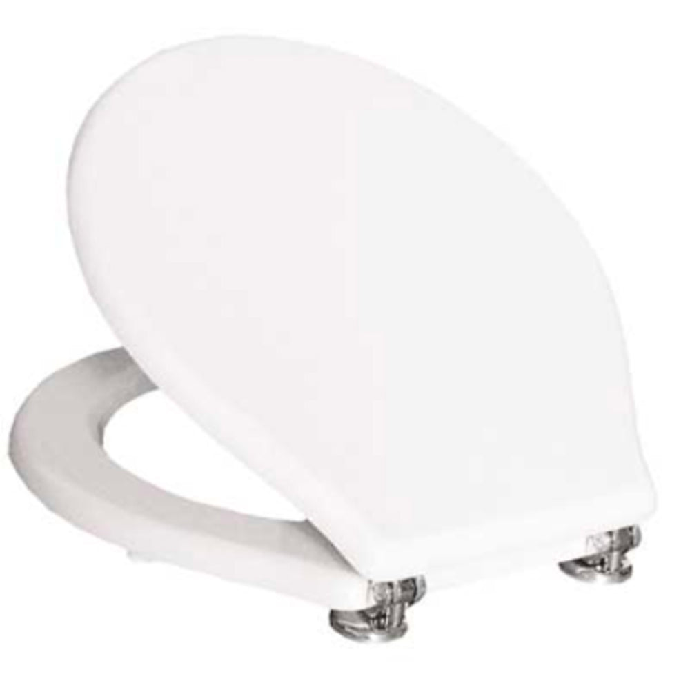 Sedile colato montebianco bianco — Sapal Copriwater