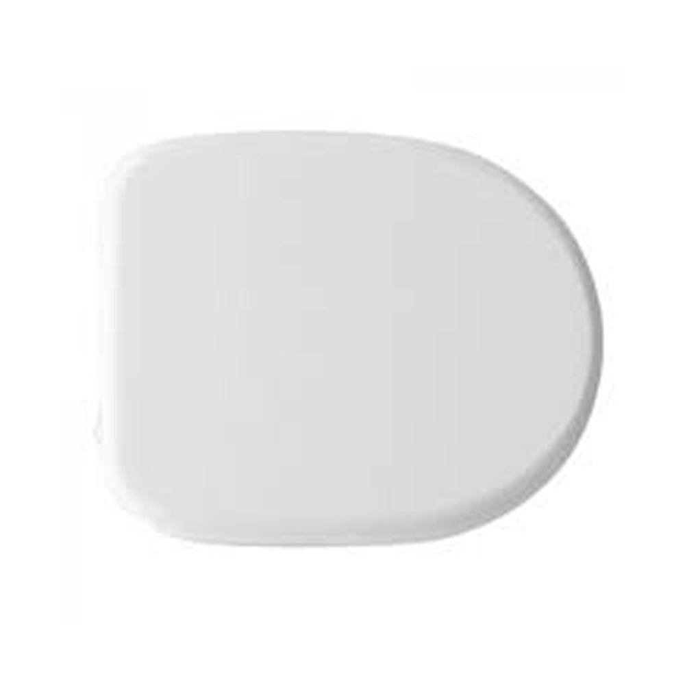 Sedile MDF poliesterato medea bianco - chiusura normale — SEBA