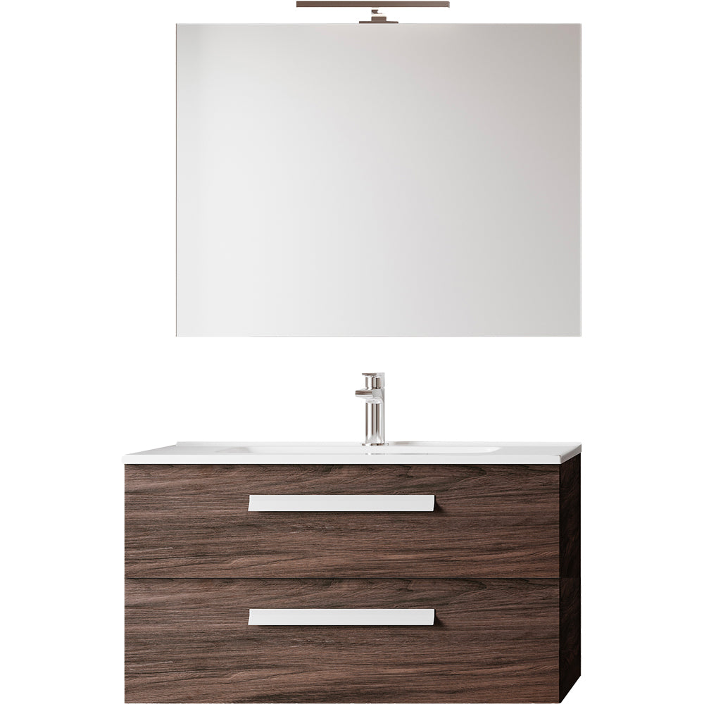 Mobile da bagno Angela100 top in ceramica 101 cm — Savini Industria Arredo Bagno