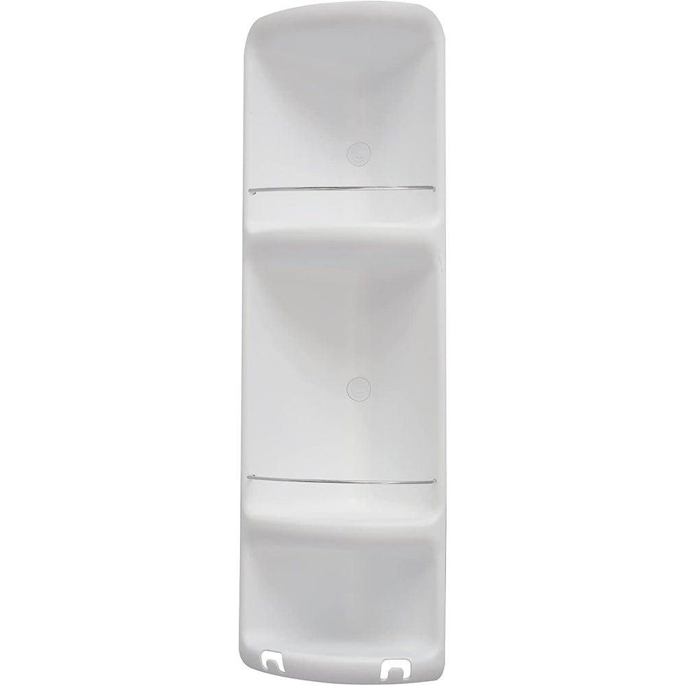 Angoliera doccia Caesar 3 ripiani- bianco — GEDY