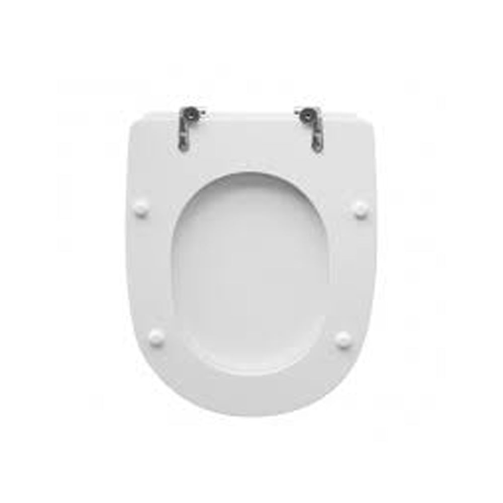 Sedile MDF poliesterato selnova 3 bianco - chiusura normale — SEBA
