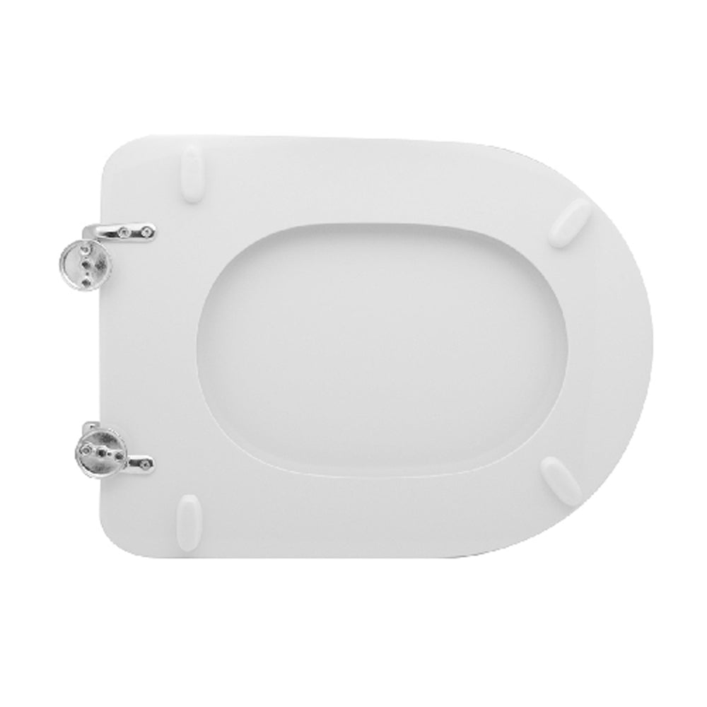 Sedile colato serie 92 bianco - chiusura normale — Sapal Copriwater