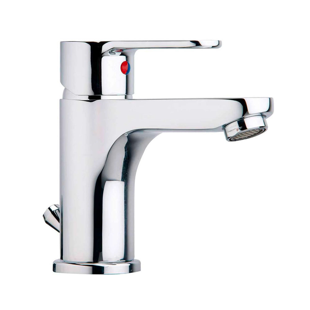 Miscelatore lavabo Blu cromo + piletta 1"1/4 — Paffoni