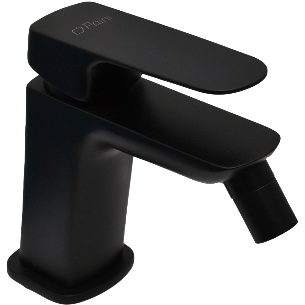 Miscelatore bidet Nove nero opaco + piletta 1"1/4 — Paini