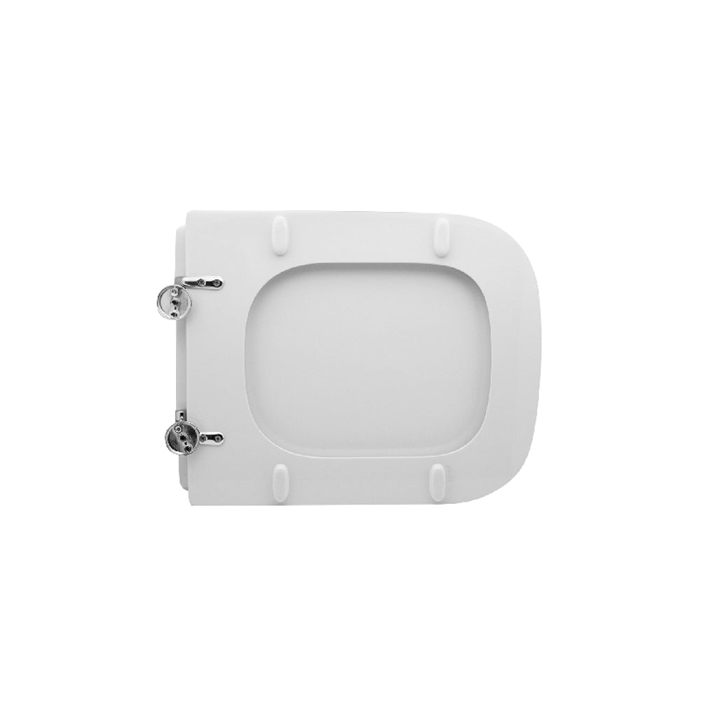 Sedile colato lotus bianco — Sapal Copriwater