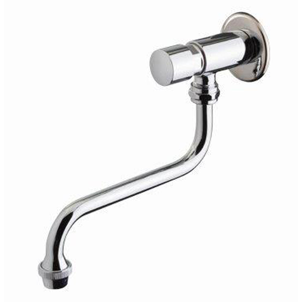 Rubinetto temporizzato a snodo installazione a parete 1/2" - cromo — MCM
