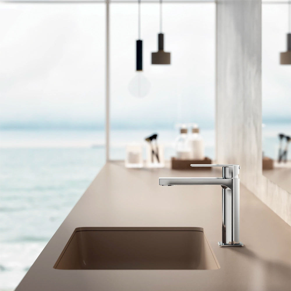 Miscelatore lavabo Candy cromo + piletta 1"1/4 — Paffoni