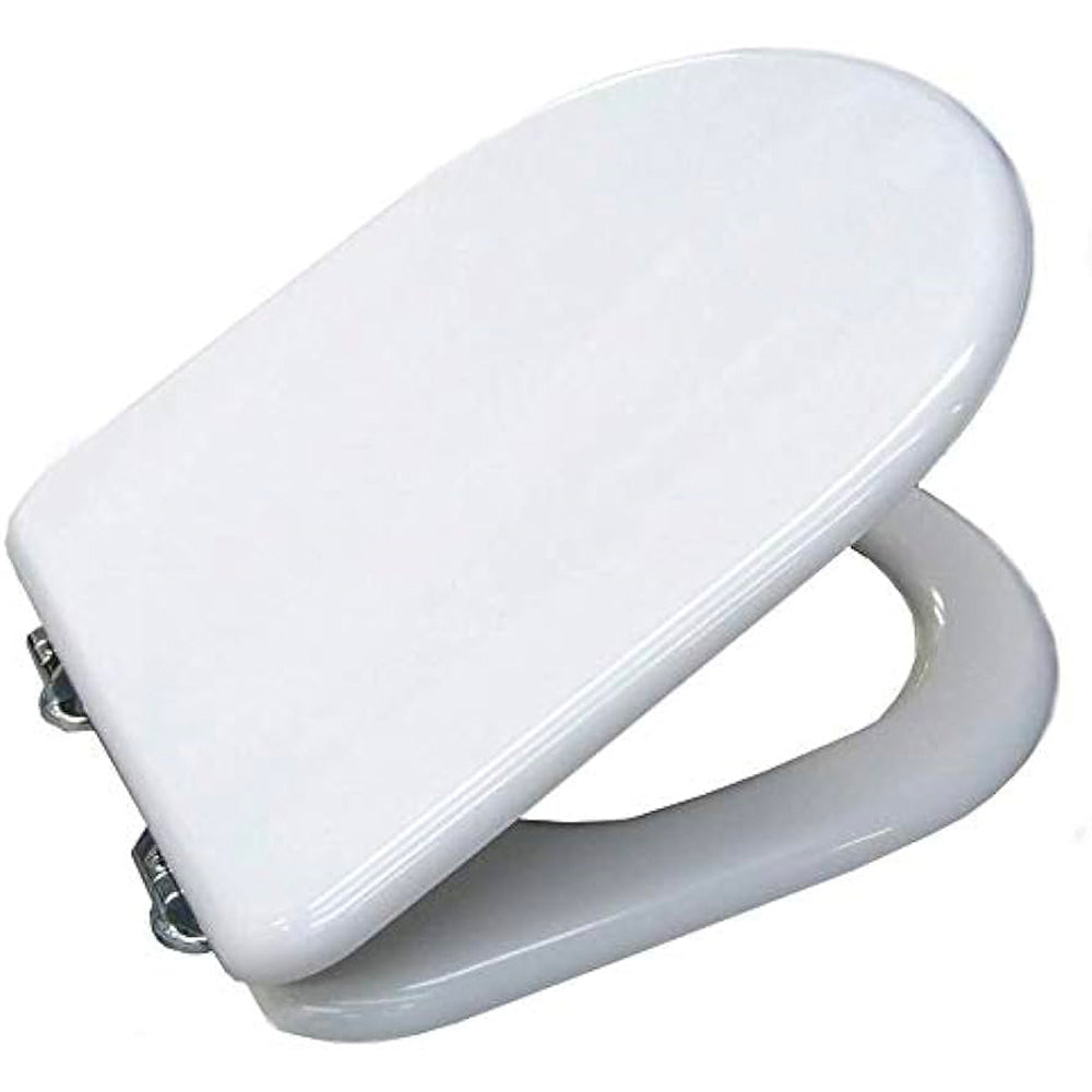 Sedile MDF poliesterato linea bianco - chiusura normale — SEBA