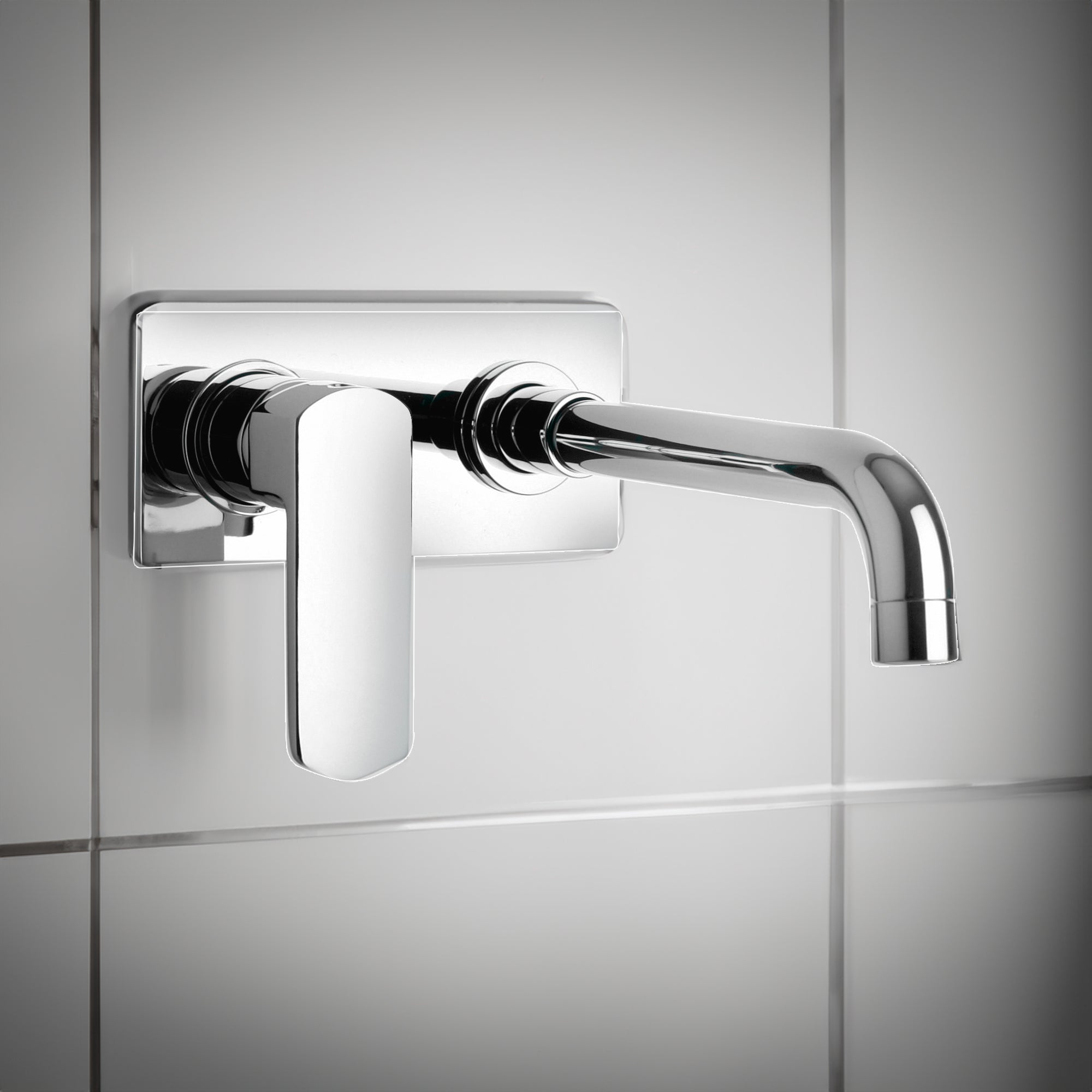 Miscelatore lavabo Stile con bocca a muro bocca cm 20 — Paini