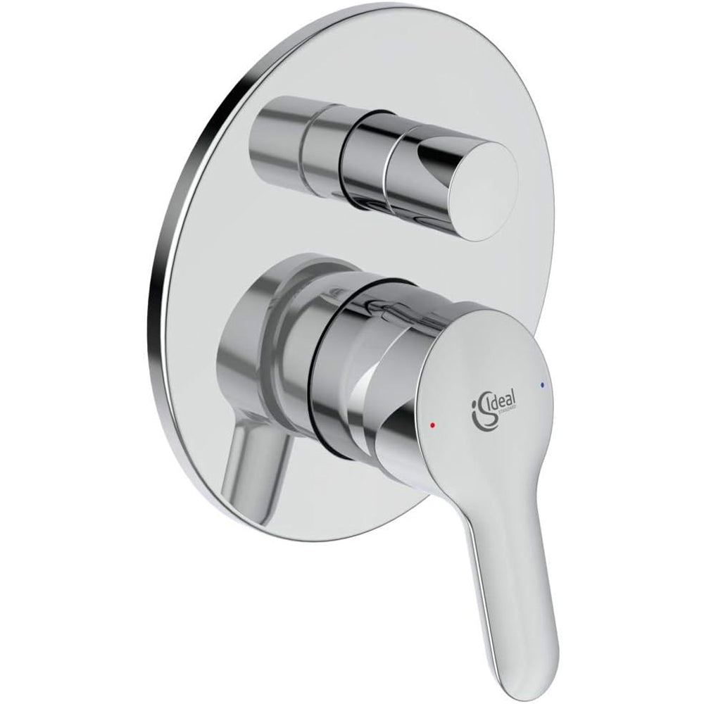 Miscelatore incasso doccia con deviatore alpha cromo — Ideal Standard