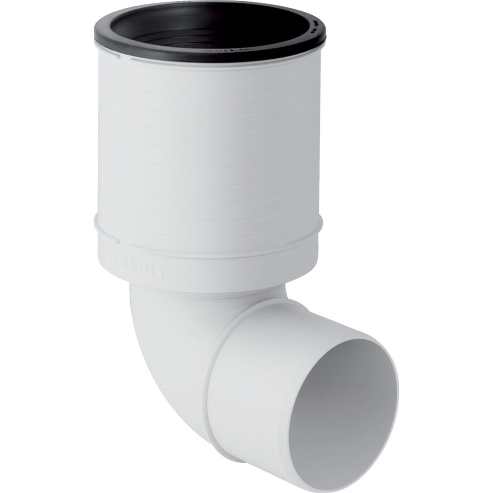 Curva di scarico WC a 87,5° silent-pp Geberit bianca - Ø110 mm